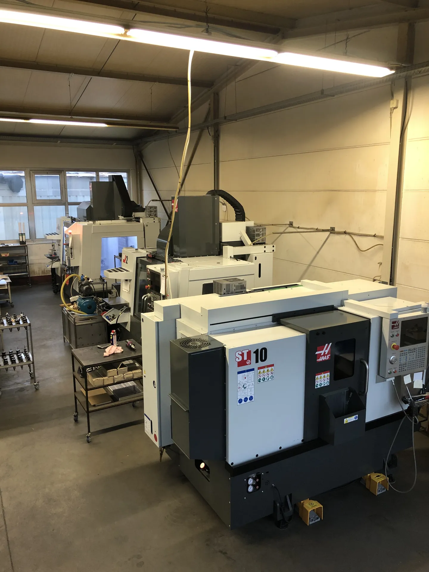 2x 3-Axis Machines 1x Lathe